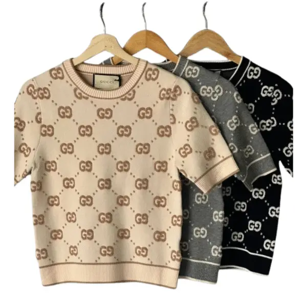 GUCCI Wool-Bouclé Jacquard Knit Sweater