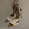 AQUAZZURA Ari Crystal Embellished Sandals