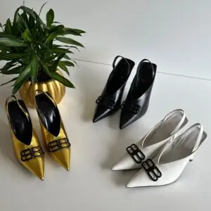 Balenciaga Knife Slingback Pumps