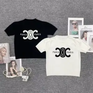 CELINE Logo Print T-Shirt