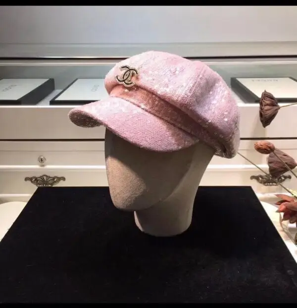 Chanel Women's Luxury Beret in Pink