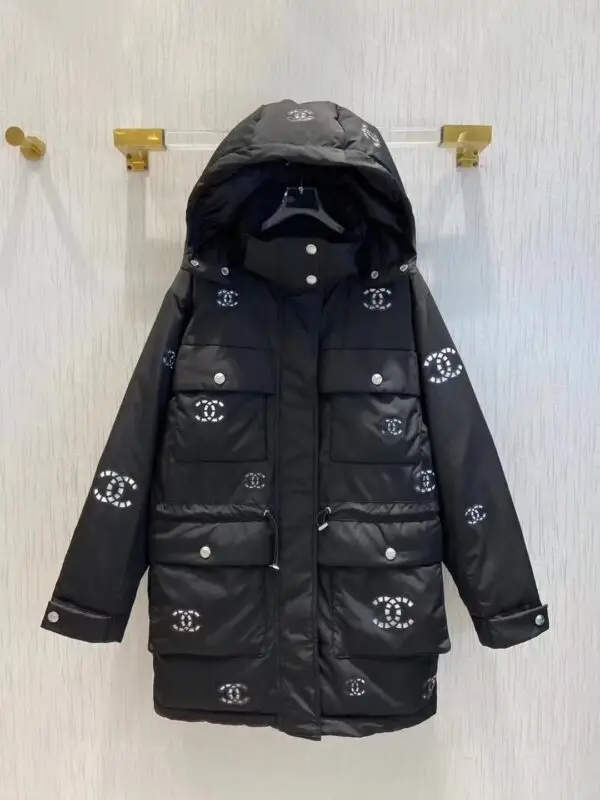 Chanel Quilted Down Jacket
