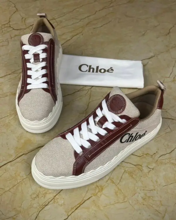 Chloe Premium Canvas Sneakers