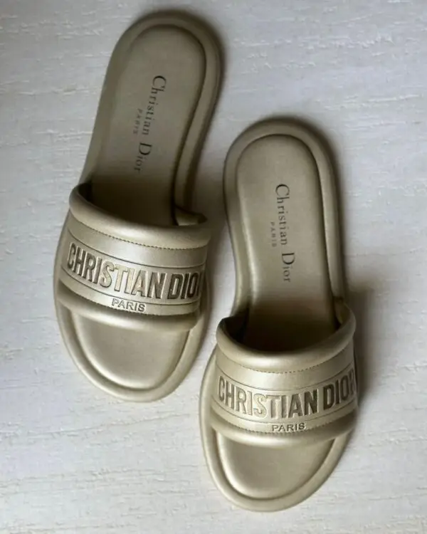 Christian Dior Cannage Logo Slides