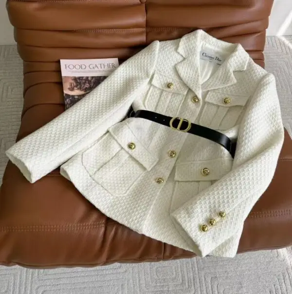 DIOR Breasted Belted Blazer