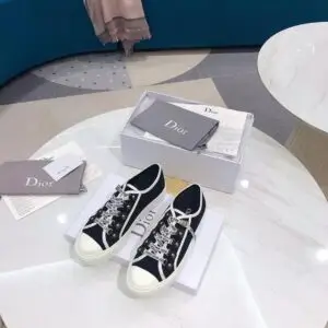 DIOR Embroidered Canvas Shoes