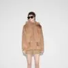 Gucci Gabardine Nylon Bomber Jacket