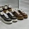 GUCCI GG Supreme Panelled Sneakers