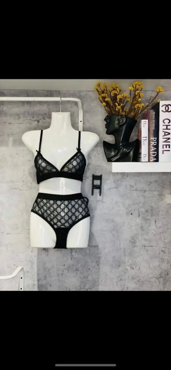 GUCCI Triangle Backless Bikini