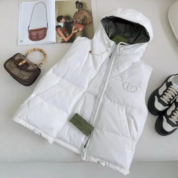 GUCCI Cropped Puffer Vest
