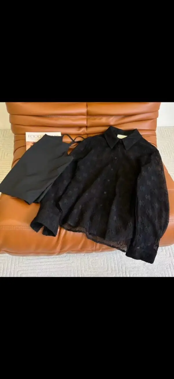 GUCCI Black Slim Fit Shirt for Women