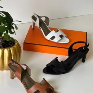 HERMES Leather Sandals