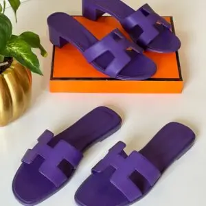 Hermes Oasis Roxa Sandal