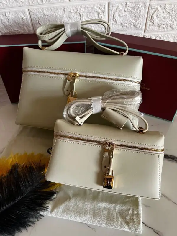 Loro Piana Sesia Calfskin Shoulder Bag