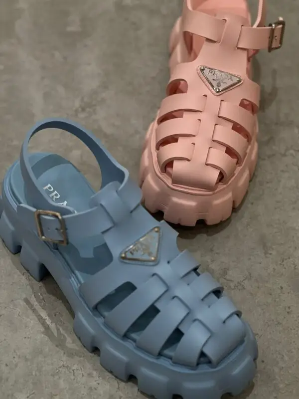 PRADA Monolith Rubber Sandal