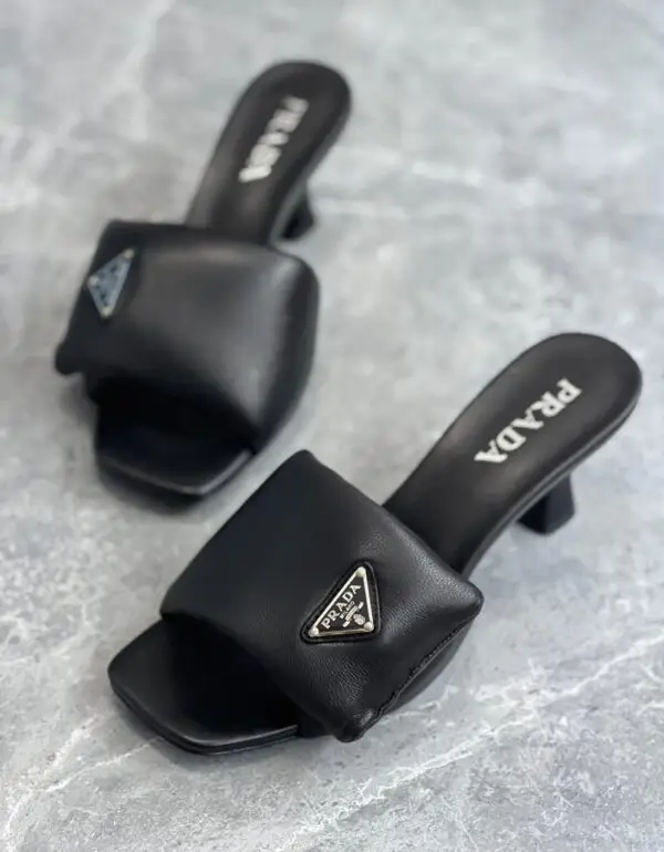 PRADA Padded Nappa Sandals