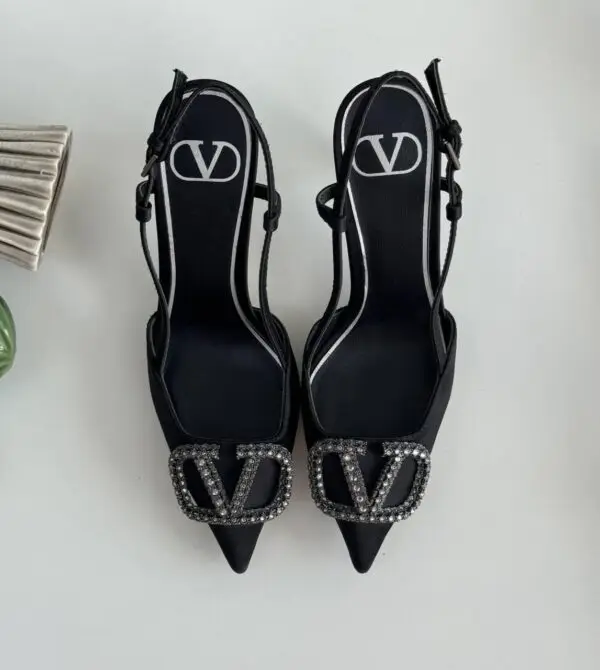 VALENTINO VLogo Slingback Pumps
