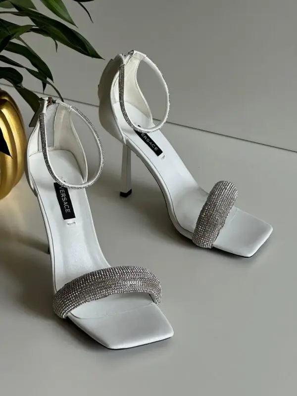 Versace Medusa Logo High Heel Pumps
