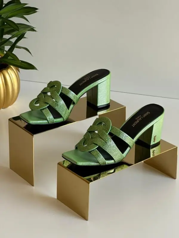 YSL Iconic High Heel Sandals