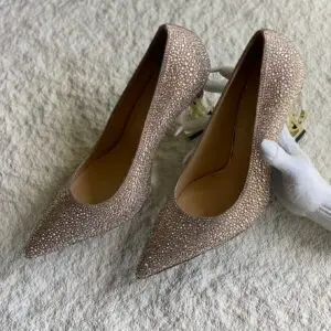 YSL Kate Spade Vivian Shimmer Pumps