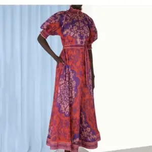 Zimmermann Raie Swing Maxi Dress