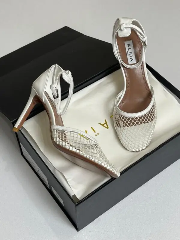 Alaia Strap Pumps