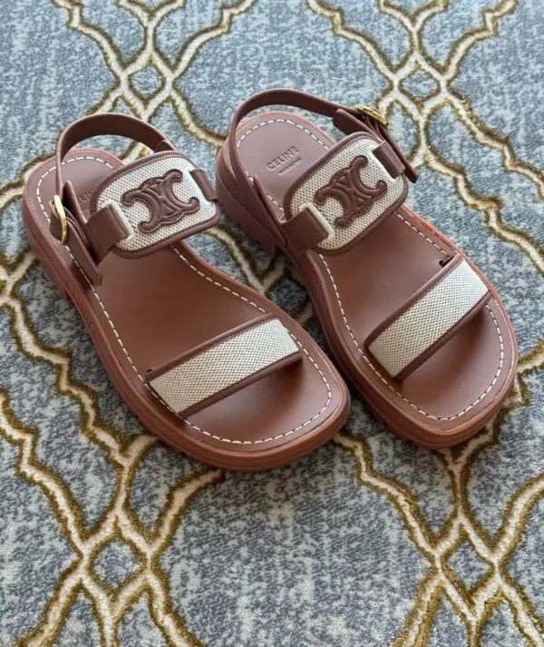 CELINE Gladiator Sandals in Calfskin