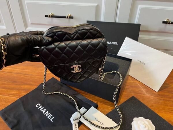 Chanel Lambskin Heart Bag