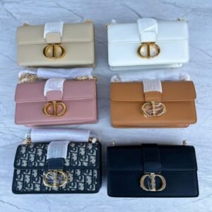DIOR Cannage Quilted Flap Chain Bag