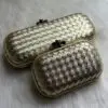 Bottega Veneta Pochette Knot Alligator Clutch