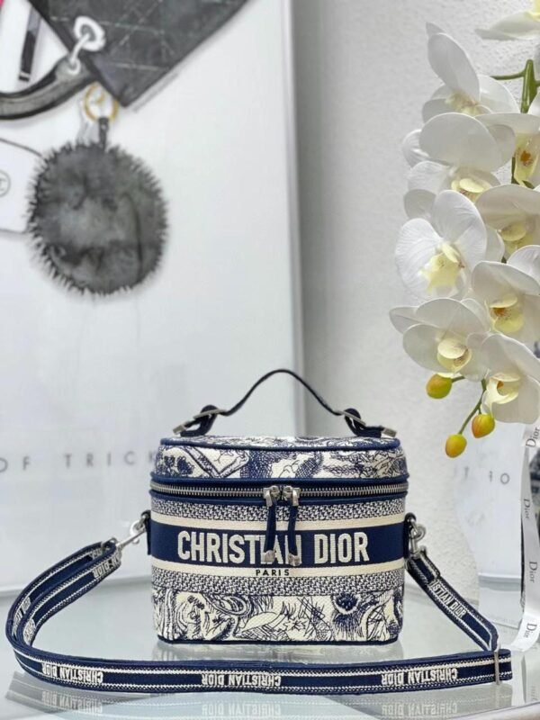 Dior Travel Vanity Case with Shoulder Strap