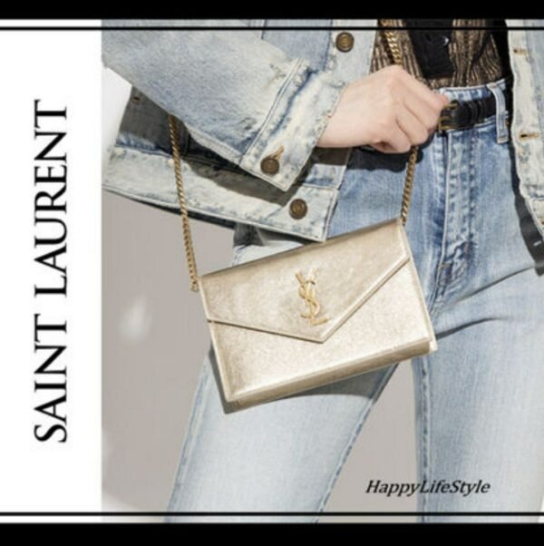 YSL Cassandre Envelope Chain Wallet