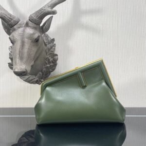 Fendi First Leather Clutch Bag