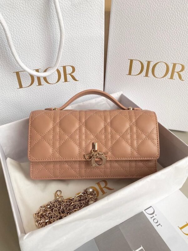 DIOR TOP HANDLE CLUTCH