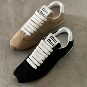 MIU MIU Suede Sneakers