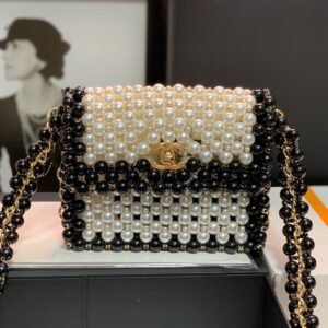 Chanel Hand-Beaded Quilted Chain Bag