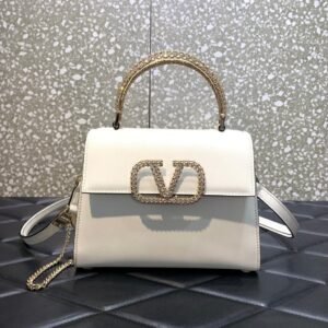 Valentino Leather Tote Bag