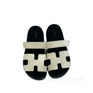 HERMES Chypre Suede Sandals