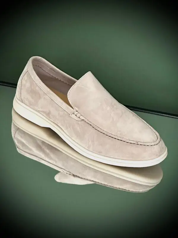 LORO PIANA Suede Loafers