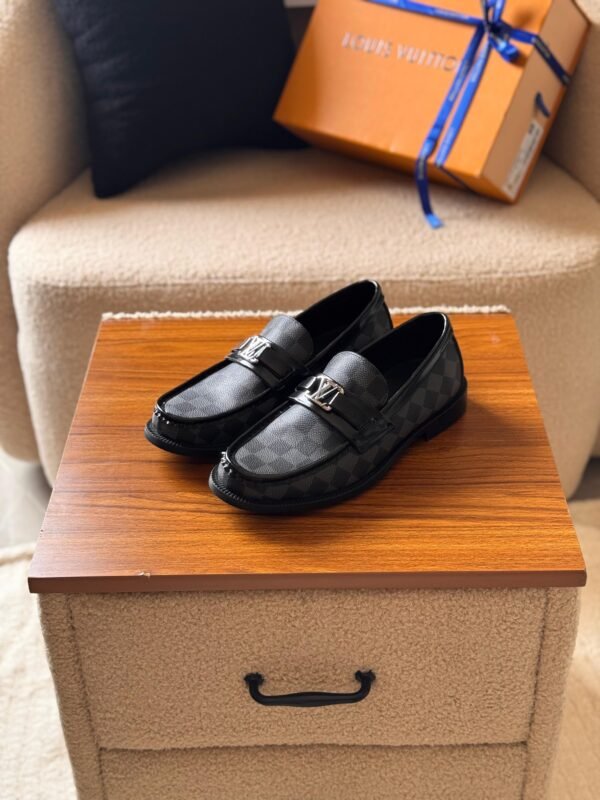 Louis Vuitton Damier Graphite Major Loafer