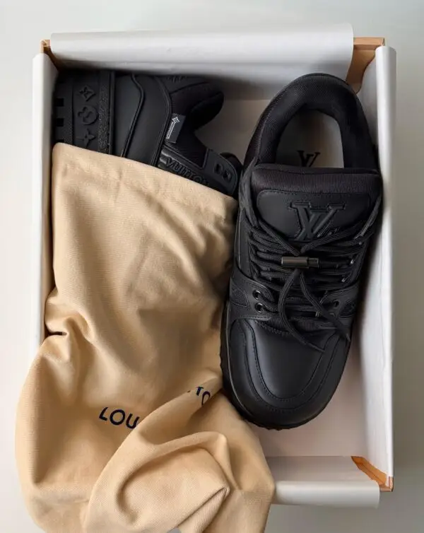 LOUIS VUITTON Trainer Distressed Sneaker