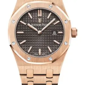 Replica Audemars Piguet Royal Oak Quartz Brown 67650OR.OO.1261OR.01