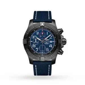 Replica Breitling Avenger Men Automatic Blue Leather Watch V13375101C1X2